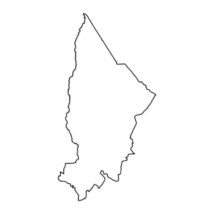 Official county map for Baringo County