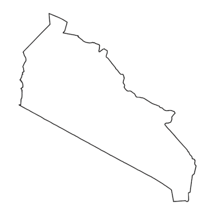 Official county map for Kajiado County